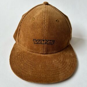 Vans Brown Corduroy SnapBack hat